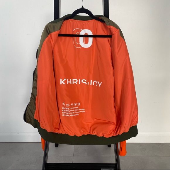 KHRISJOY SATIN BOMBER JACKET - Picture 6 of 15